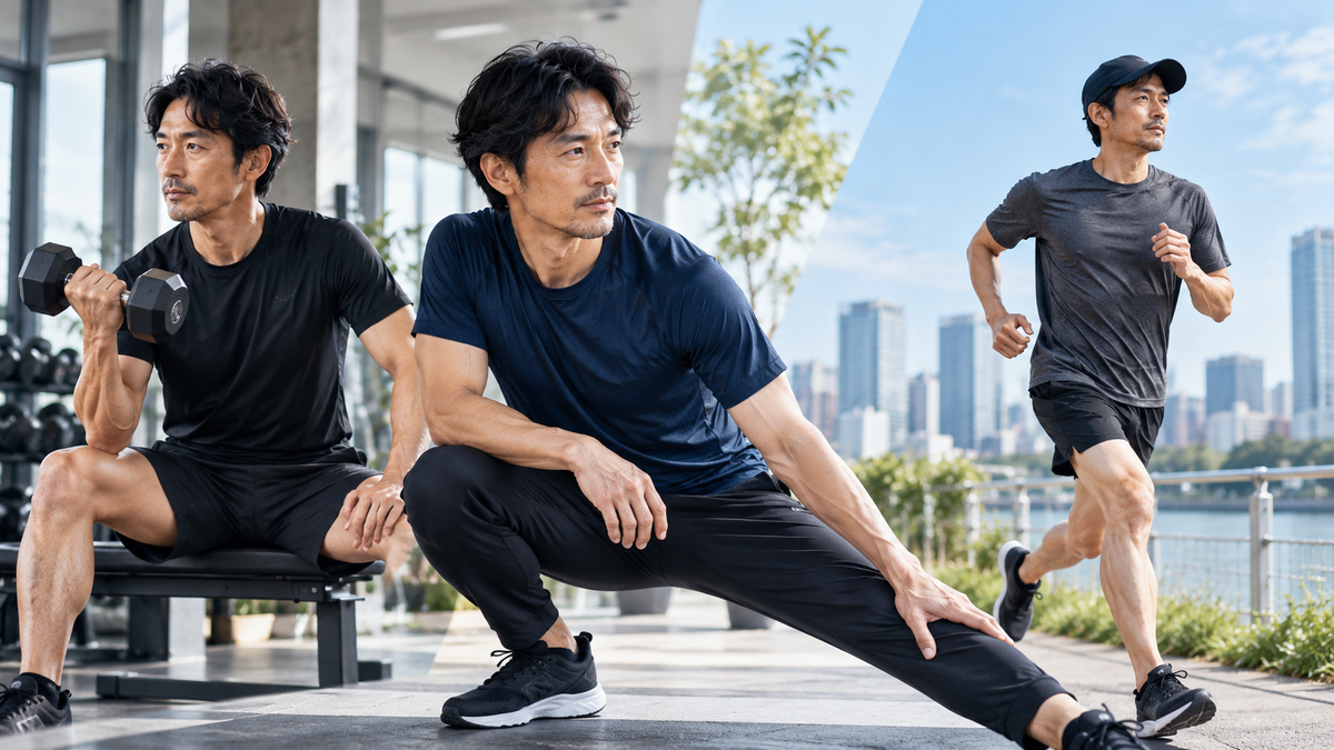 メンズトレーニングウェアの選び方｜ 種目別の服装と着回し