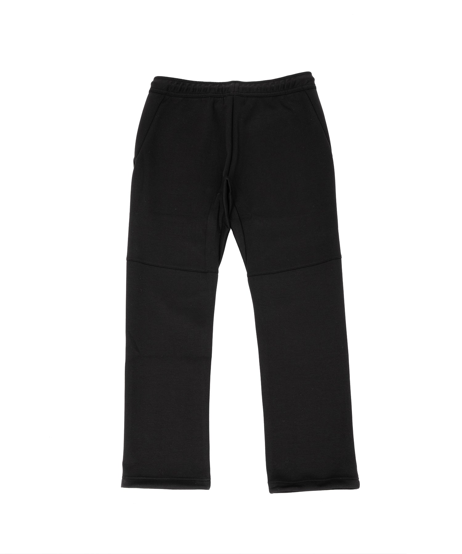 アスレジャーブランド Engross（エングロス）のMidweight Long Pants（ミッドウェイトロングパンツ）ブラック 平置き画像