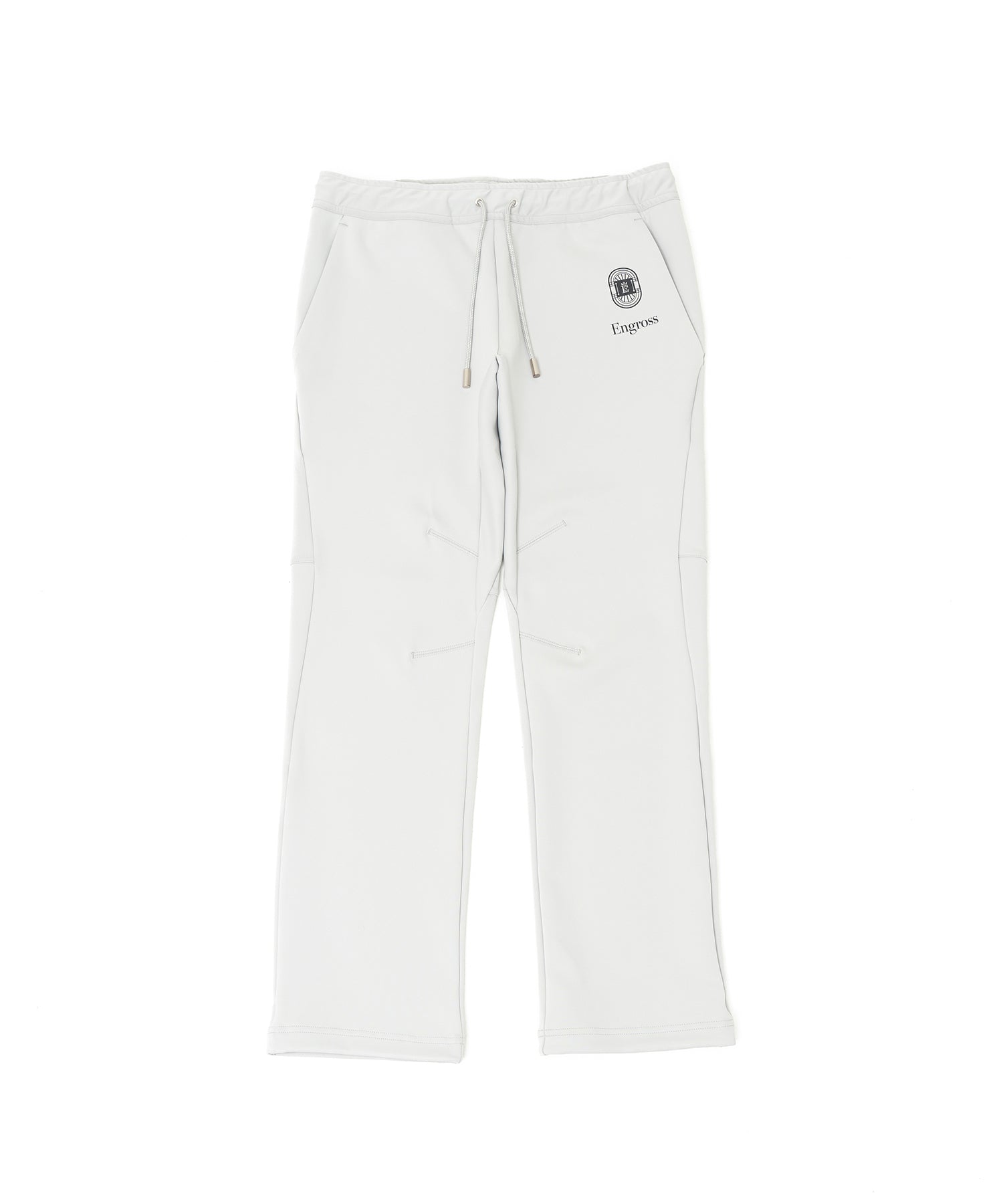 アスレジャーブランド Engross（エングロス）のLightweight Long Pants（ライトウェイトロングパンツ）グレー 平置きアイテム画像