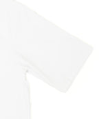 アスレジャーブランド Engross（エングロス）のTrack Logo T-shirt（トラックロゴTシャツ）ホワイト 平置きアイテム画像