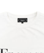 アスレジャーブランド Engross（エングロス）のDouble Logo T-shirt（ダブルロゴTシャツ）ホワイト 平置きアイテム画像