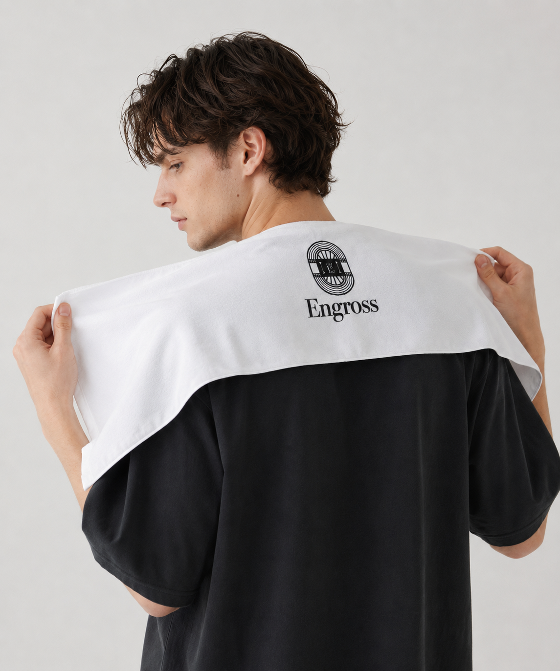 Logo Cotton Face Towel